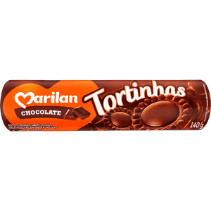 BISCOITO MARILAN TORTINHA 140G CHOCOLATE